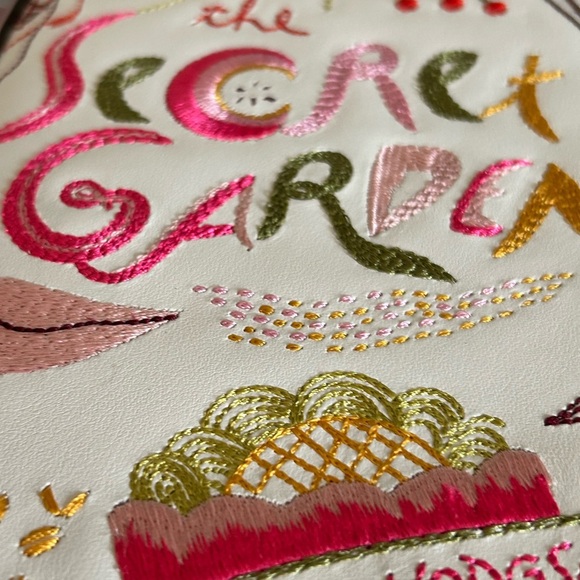 NWT - Kate Spade Secret Garden Embroidered Bag - Picture 5 of 16
